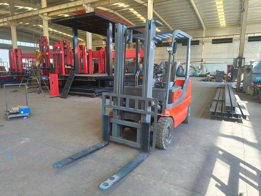 Ce Mini 3 Ton 4 Wheel Drive Lead-acid Battery Portable Forklift Full Electric Engine Forklift Truck  2.5 Ton  1.5 Ton