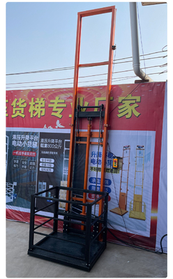 Indoor Outdoor Elevator Disabled Freight Warehouse Cargo Small Home Elevator Lift Passenger Wall Mounting Height