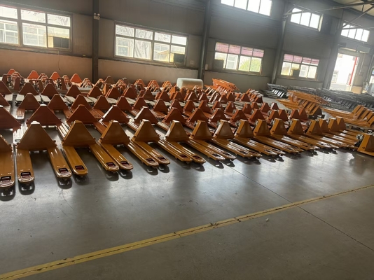 Hand Pallet Truck Warehouse Material Handling Equipment 2-5T Hand Pallet Manual Forklift Hand Operated Forklift