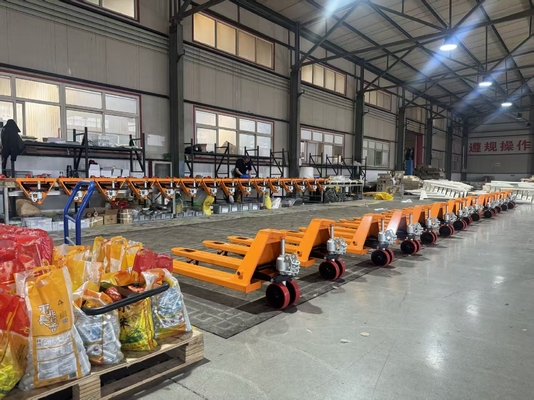 Hand Pallet Truck Warehouse Material Handling Equipment 2-5T Hand Pallet Manual Forklift Hand Operated Forklift
