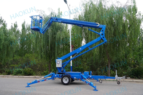 Electric 12 m 14 m 16 m Hydraulic Telescopic Lifter Boom Lift Crane
