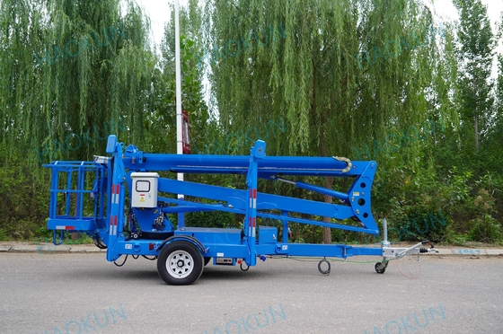 Electric 12 m 14 m 16 m Hydraulic Telescopic Lifter Boom Lift Crane