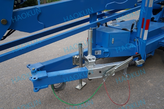 All Terrain Hydraulic Aerial Work Platform Man Lift Telescope