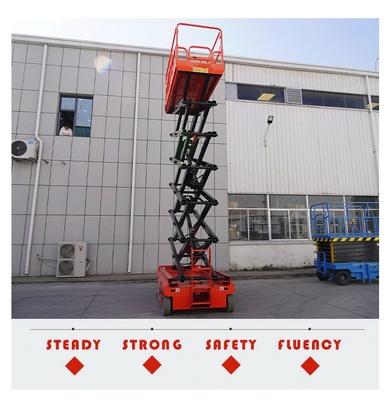 Electric Scaffolding Lift for Building Construction Remote Control Mobile Lifting Platform Truck Foldable Electric Lifting Tool