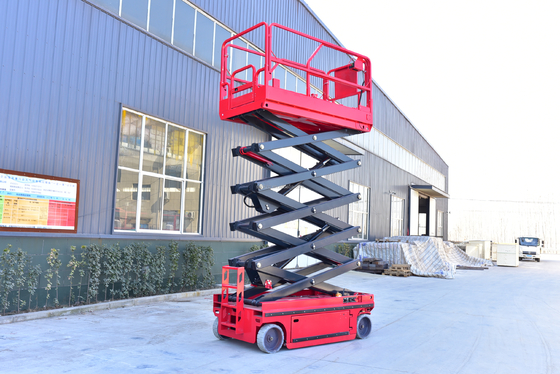 Electric Scaffolding Lift for Building Construction Remote Control Mobile Lifting Platform Truck Foldable Electric Lifting Tool