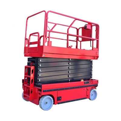 Hydraulic Scissor Lift Work Platform Truck 220V Steel for Home Use Machinery Repair Shops Building Shops Hotels Aerial Work