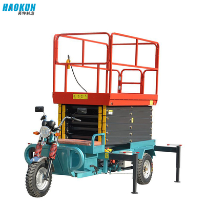 CE ISO Certified 500kg Load 14m Small Portable Outdoor Full Electric Self-Propelled Scissor Lift Cargo Lift