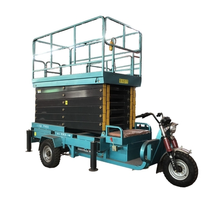 Hot-selling Hydraulic Electric Tricycle  Mobile Scissor Lift Platform with Simple Structure Easy Operation and Low Price