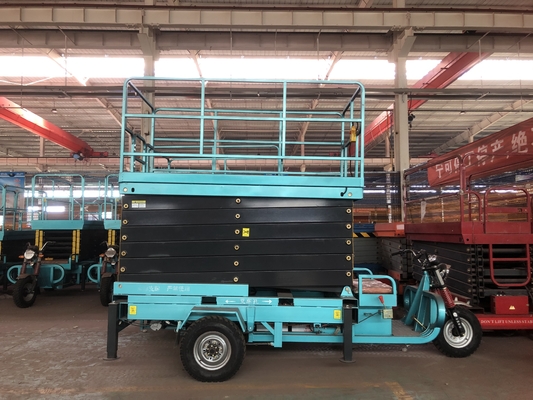 Hot-selling Hydraulic Electric Tricycle  Mobile Scissor Lift Platform with Simple Structure Easy Operation and Low Price