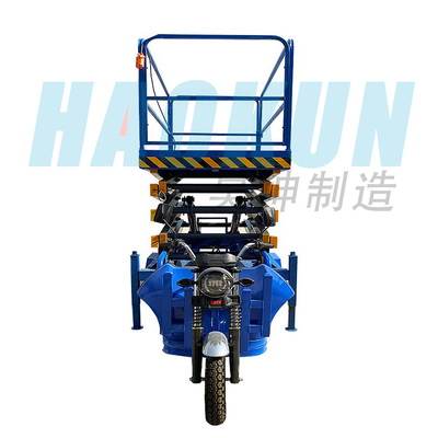 Small Aerial Mobile Electric Lift Table Scissor Lift Wheel Work Platform