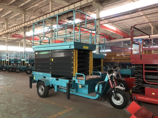 CE Certified Hydraulic Scissor Lift Vertical Cargo Lift Trailer Portable Warehouse Elevator with Hydraulic Scissors