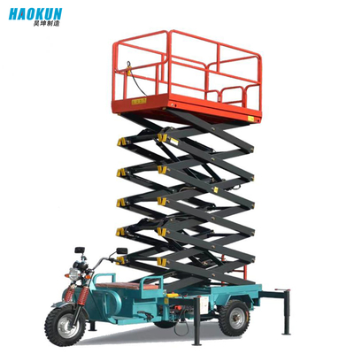 CE Certified Hydraulic Scissor Lift Vertical Cargo Lift Trailer Portable Warehouse Elevator with Hydraulic Scissors
