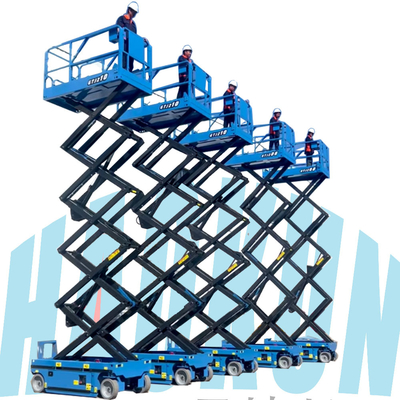 Mobile Elevating Work Platform Vertical Cargo Lift Hydraulic Scissor Portable Warehouse Scissor Lift