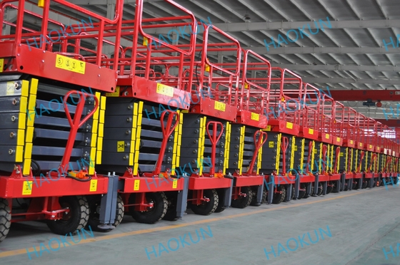 CE Elevating Work Platform Vertical Cargo Lift  Trailer Hydraulic Scissor Portable Warehouse Scissor Lift