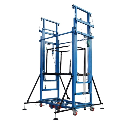500kg 6m Telescopic Folding Electric Scaffold Portable Safe Customizable Mobile Hydraulic Scissor Lift Platform