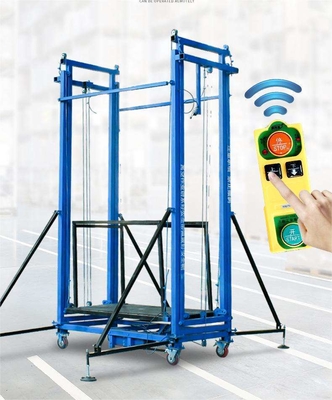 500kg 6m Telescopic Folding Electric Scaffold Portable Safe Customizable Mobile Hydraulic Scissor Lift Platform