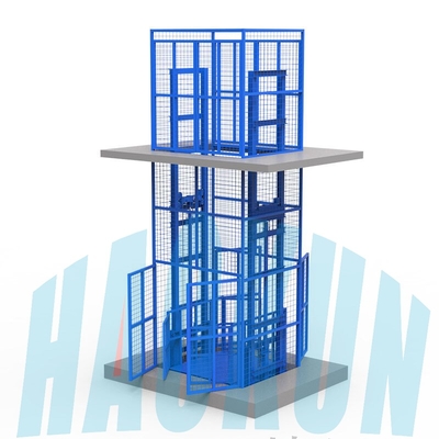 Portable 200-500KG Electric Mobile Scaffold Platforms New Condition Steel Scaffolding for Retail Wire Rope Sling Cheap for Sale