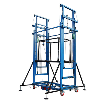 Aluminum Scaffolding System - Mobile Electric Lift Platform with Frame & Ringlock Designs for Construction