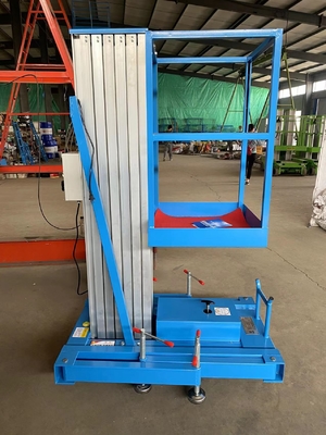 Cheap Price 4m Aluminum Alloy Hydraulic Manlift Work Platform Lift Tables Man Lift