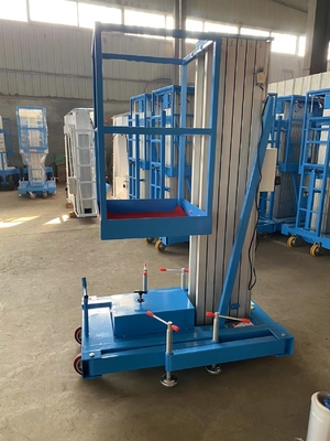 Cheap Price 4m Aluminum Alloy Hydraulic Manlift Work Platform Lift Tables Man Lift