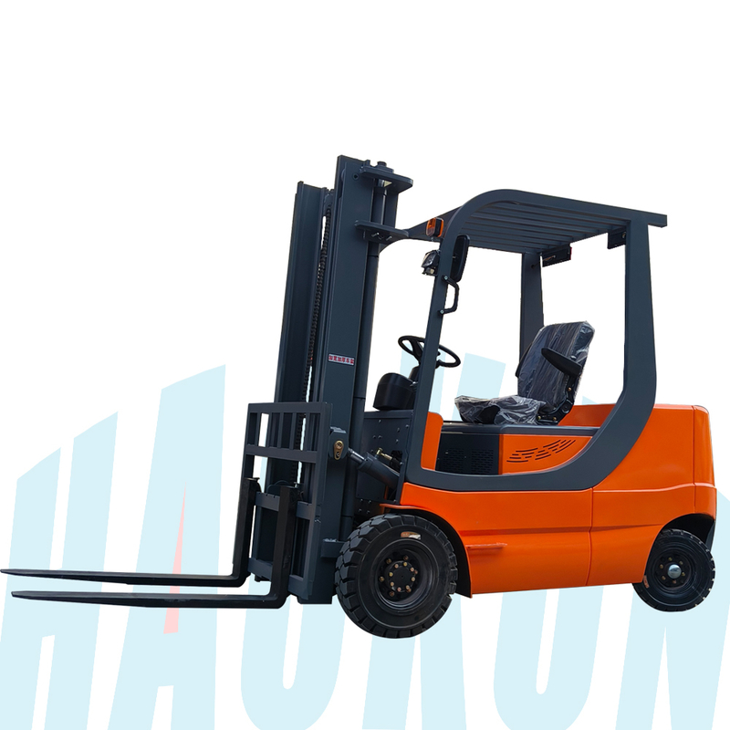 Ce Mini 3 Ton 4 Wheel Drive Lead-acid Battery Portable Forklift Full Electric Engine Forklift Truck  2.5 Ton  1.5 Ton