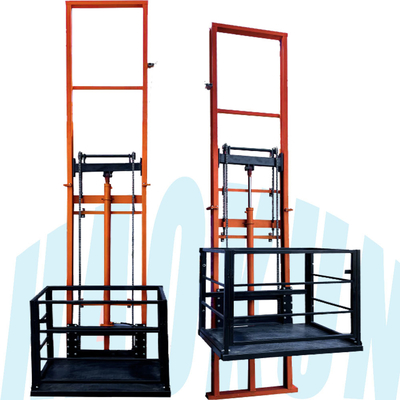 Indoor Outdoor Elevator Disabled Freight Warehouse Cargo Small Home Elevator Lift Passenger Wall Mounting Height
